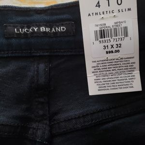 LUCKY BRAND Young Mens DEEP Indigo BLUE Jeans